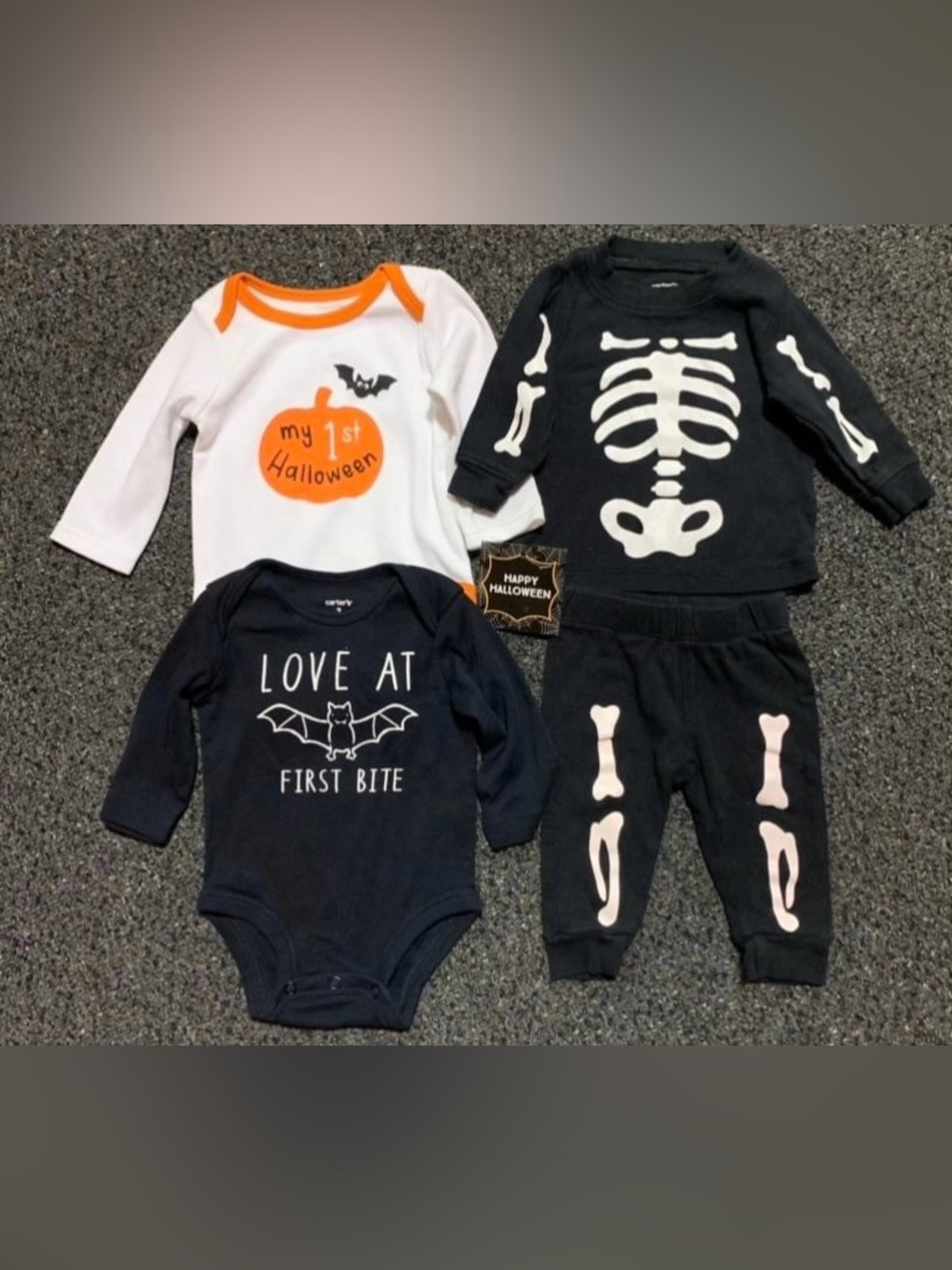 Halloween bundle - new infant boy size 0/3 month apparel